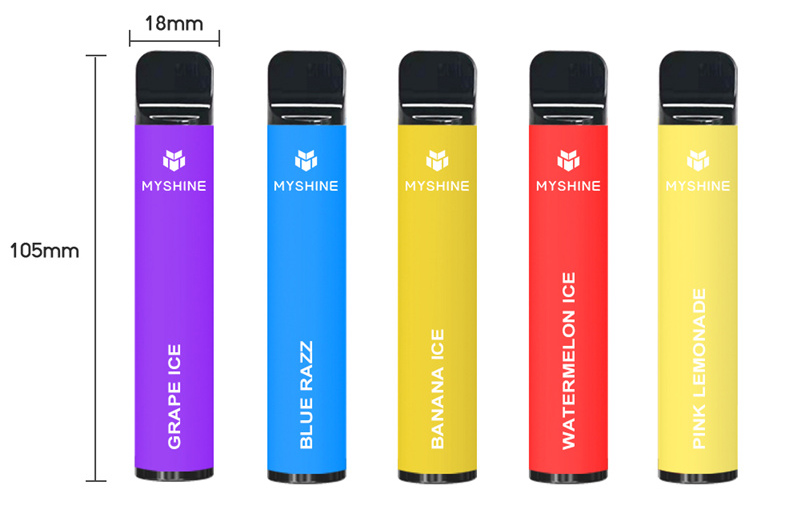 MSR06 مدل سفارشی 1500 Puffs Juice E-cigarettes Electronic Electronic E-cigarettes, Smoking Fume Liquid (2)