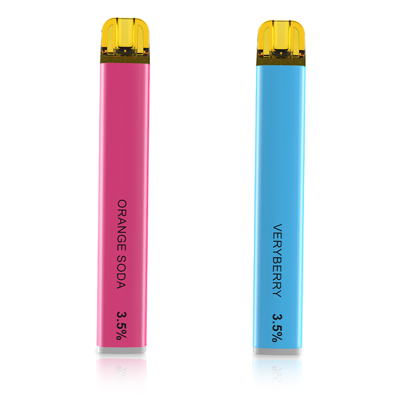 공장 공급 전자 담배 800 퍼프 500mAh 3.5ml 액체 미리 채워진 일회용 Vape 펜 (4)